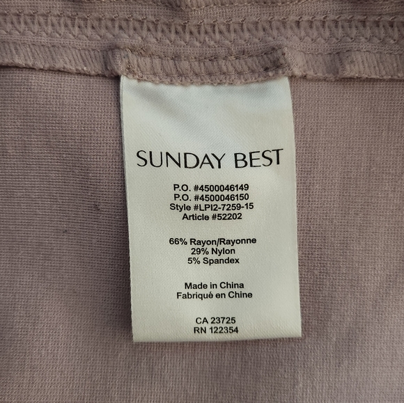 Aritzia Sunday Best lavender mini skirt - Picture 3 of 3